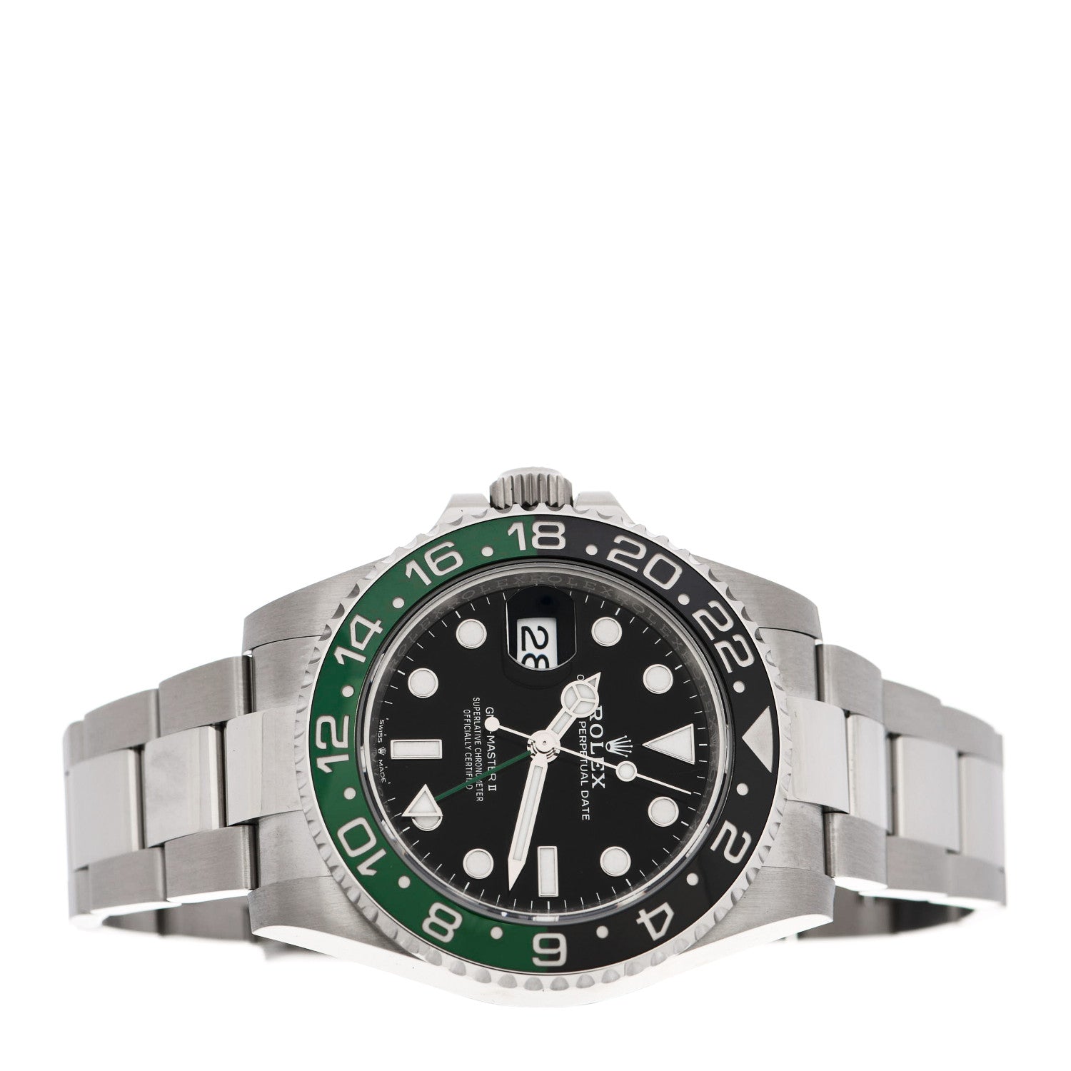 Rolex Stainless Steel 40mm Oyster Perpetual Date GMT Master Ⅱ Sprite Watch 126720VTNR 2 of 5
