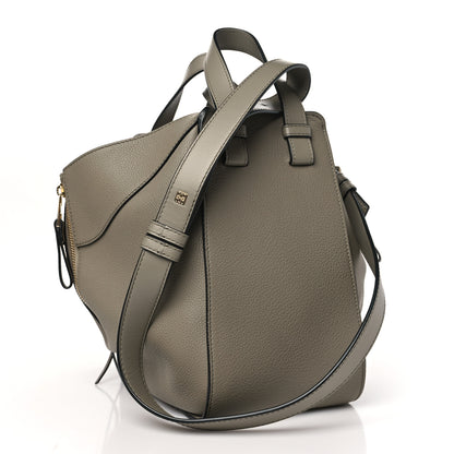 Loewe Calfskin Small Hammock Shoulder Bag Grey 3 of 10