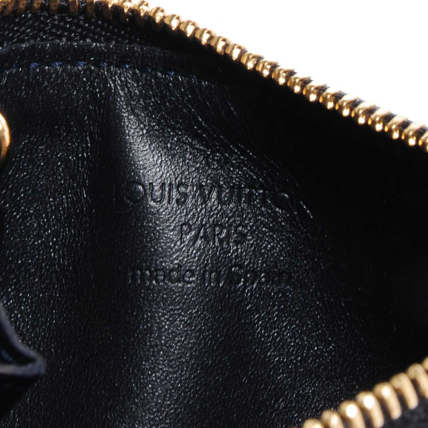 Louis Vuitton Vernis Key Pouch Blue Nuit 7 of 8