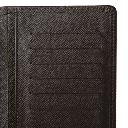 Louis Vuitton Taiga Brazza Wallet Grizzli 10 of 10