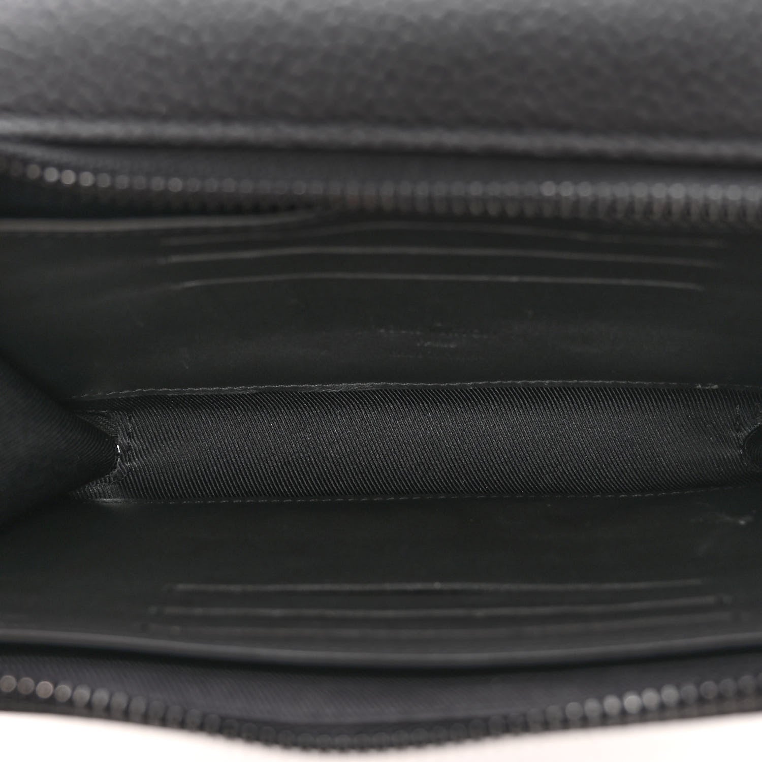 Louis Vuitton Calfskin Aerogram Alpha Wearable Wallet Black 6 of 9