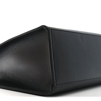 Givenchy Tumbled Calfskin Logo Embossed Medium G-Tote Black 9 of 10