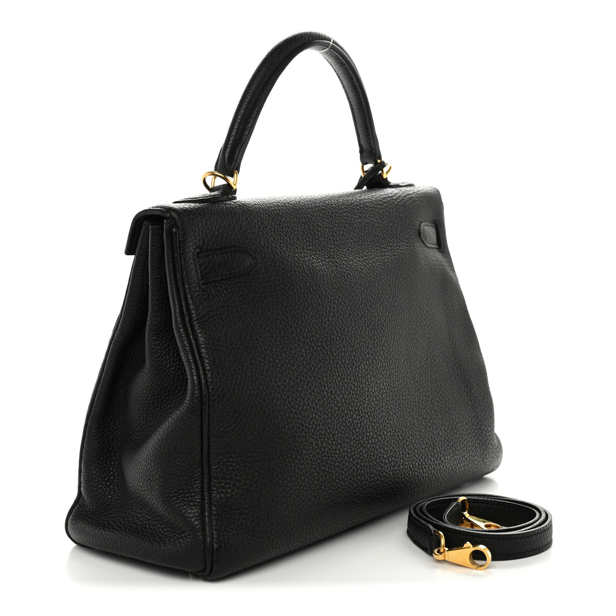 Hermes Togo Kelly Retourne 32 Black 3 of 15