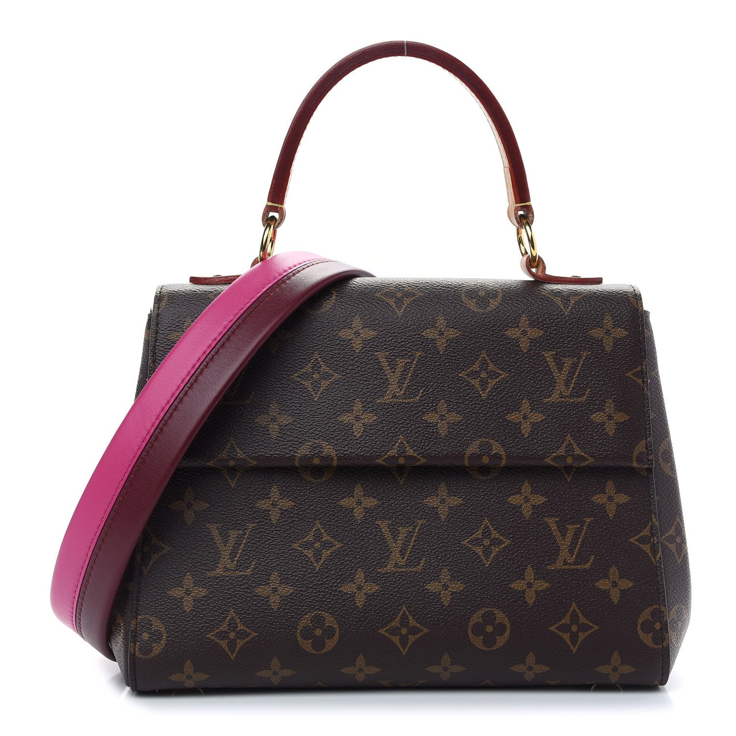 Louis Vuitton Monogram Cluny BB Bordeaux Fuchsia 1 of 12