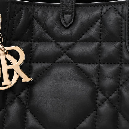Christian Dior Calfskin Macrocannage Medium Toujours Black 10 of 13