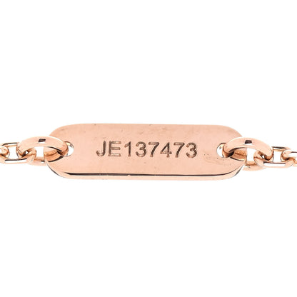 Van Cleef & Arpels 18K Rose Gold Diamond Grey Mother of Pearl Vintage Alhambra Pendant Necklace 5 of 7