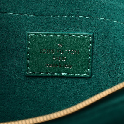 Louis Vuitton Calfskin New Wave Chain Bag MM NM Emerald 6 of 9