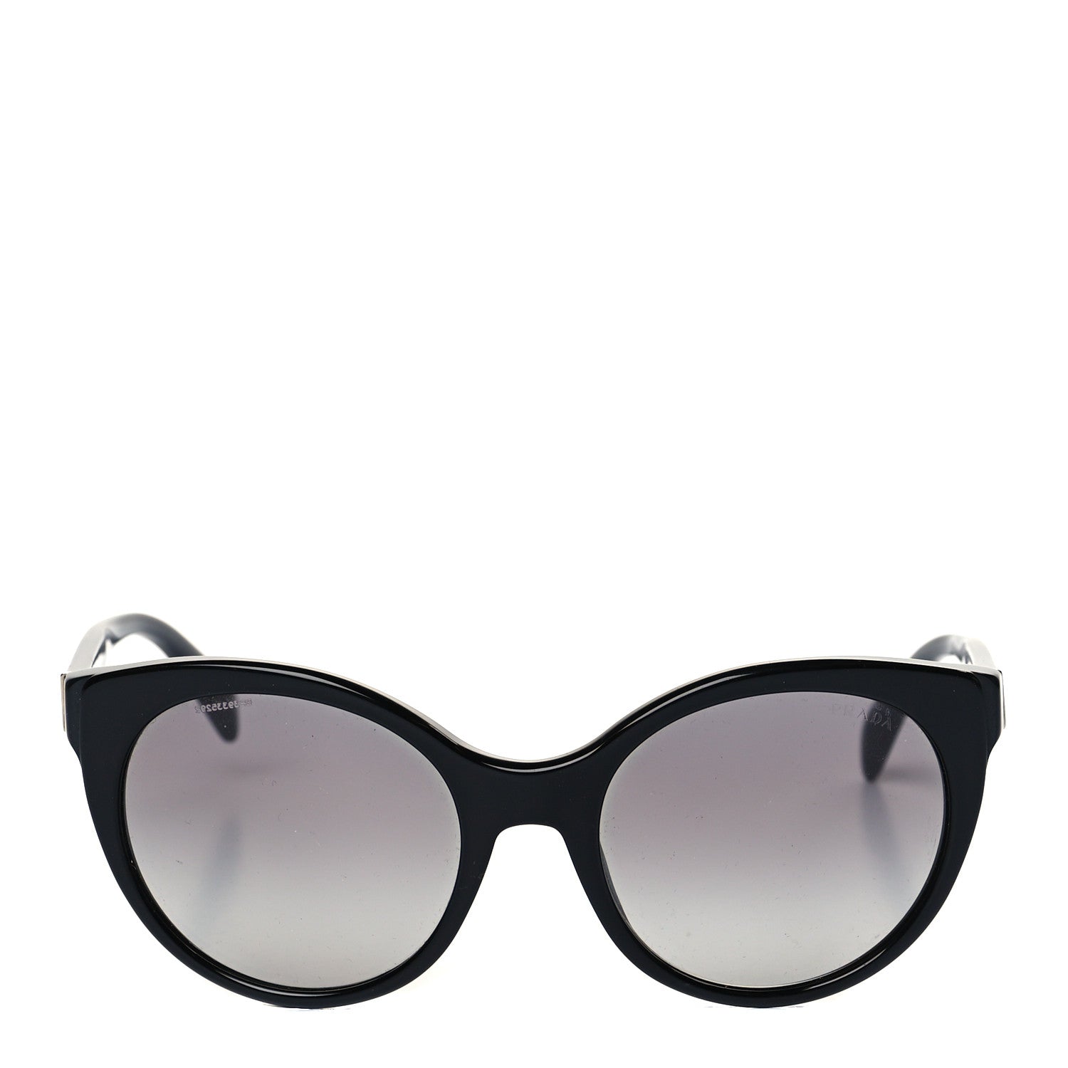 Prada Cat Eye Sunglasses SPR 230 Black 2 of 7