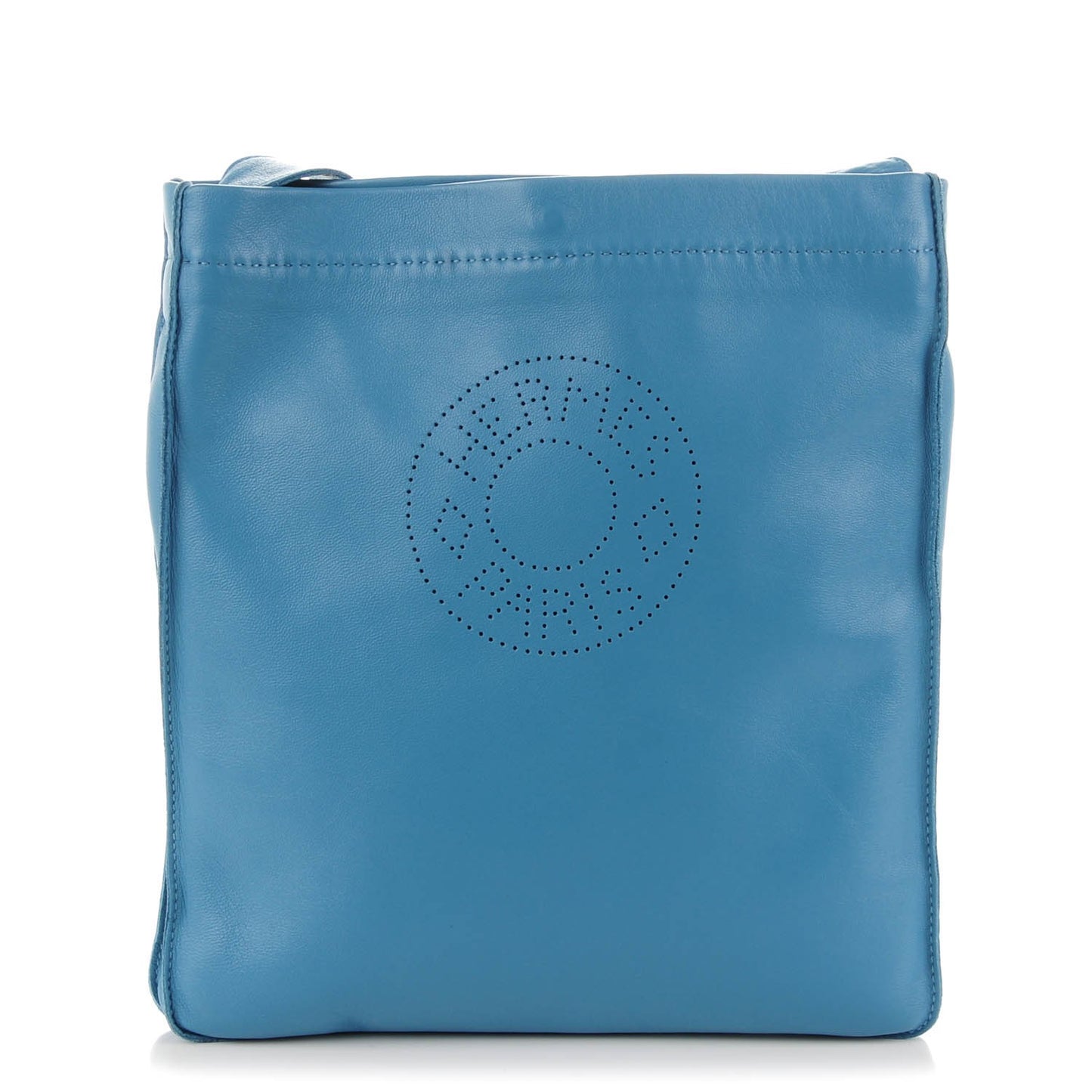 Lambskin Clou De Selle Pouch Blue Jean