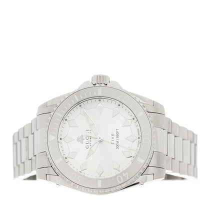Gucci Stainless Steel 40mm Dive Automatic Watch Silver 2 of 4