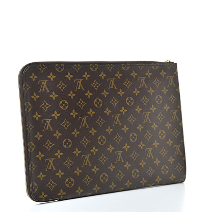 Louis Vuitton Monogram Poche Documents Portfolio Case 39 3 of 6