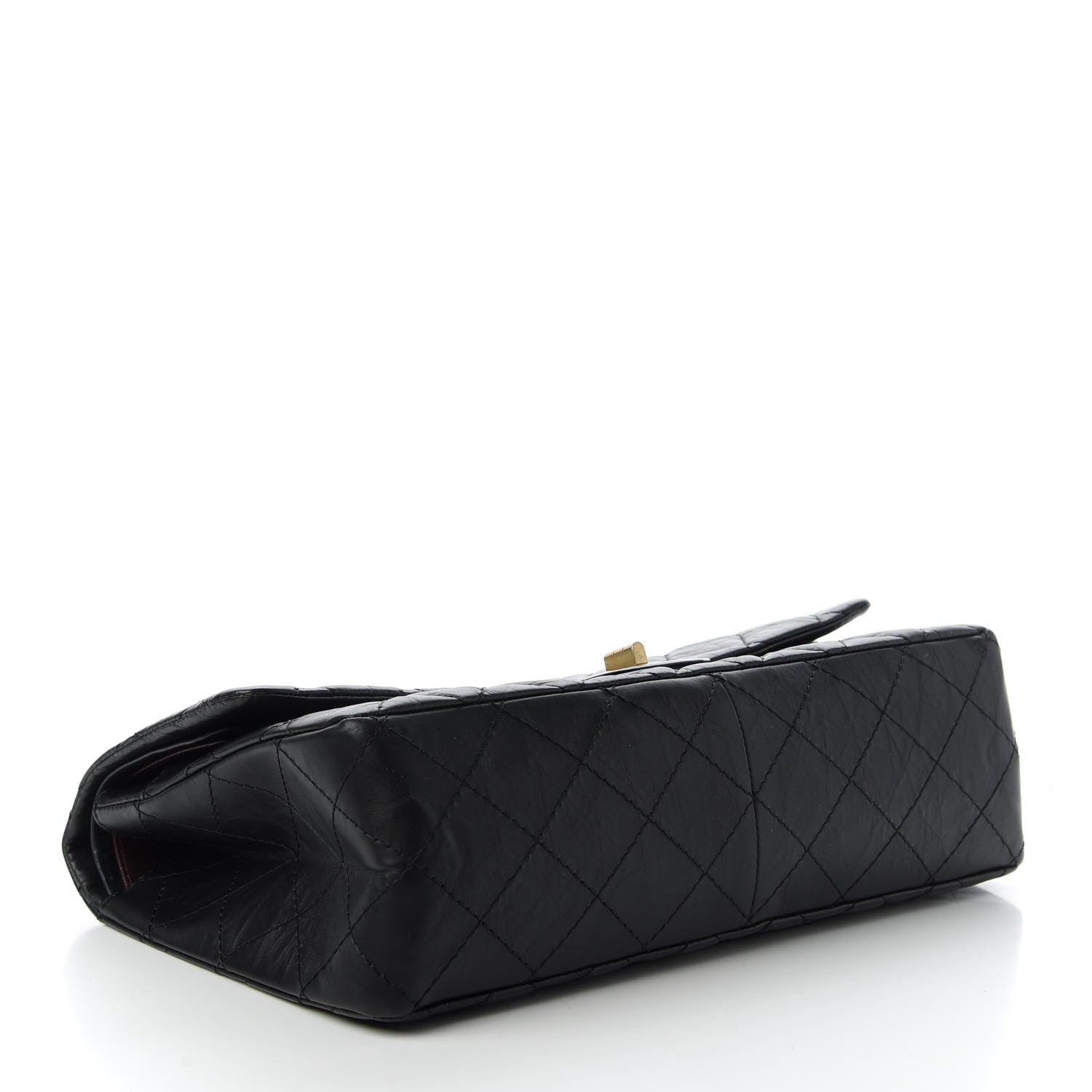Chanel Aged Calfskin Quilted 2.55 Reissue 227 Flap Black 4 of 11