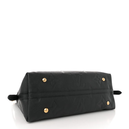 Louis Vuitton Empreinte Monogram Giant CarryAll MM Black 5 of 11