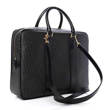 Saint Laurent Toile Classic Monogram Rodeo Briefcase Black 2 of 4
