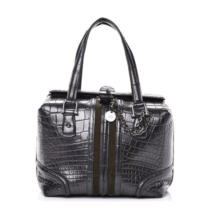 Gucci Crocodile Treasure Boston 1 of 12