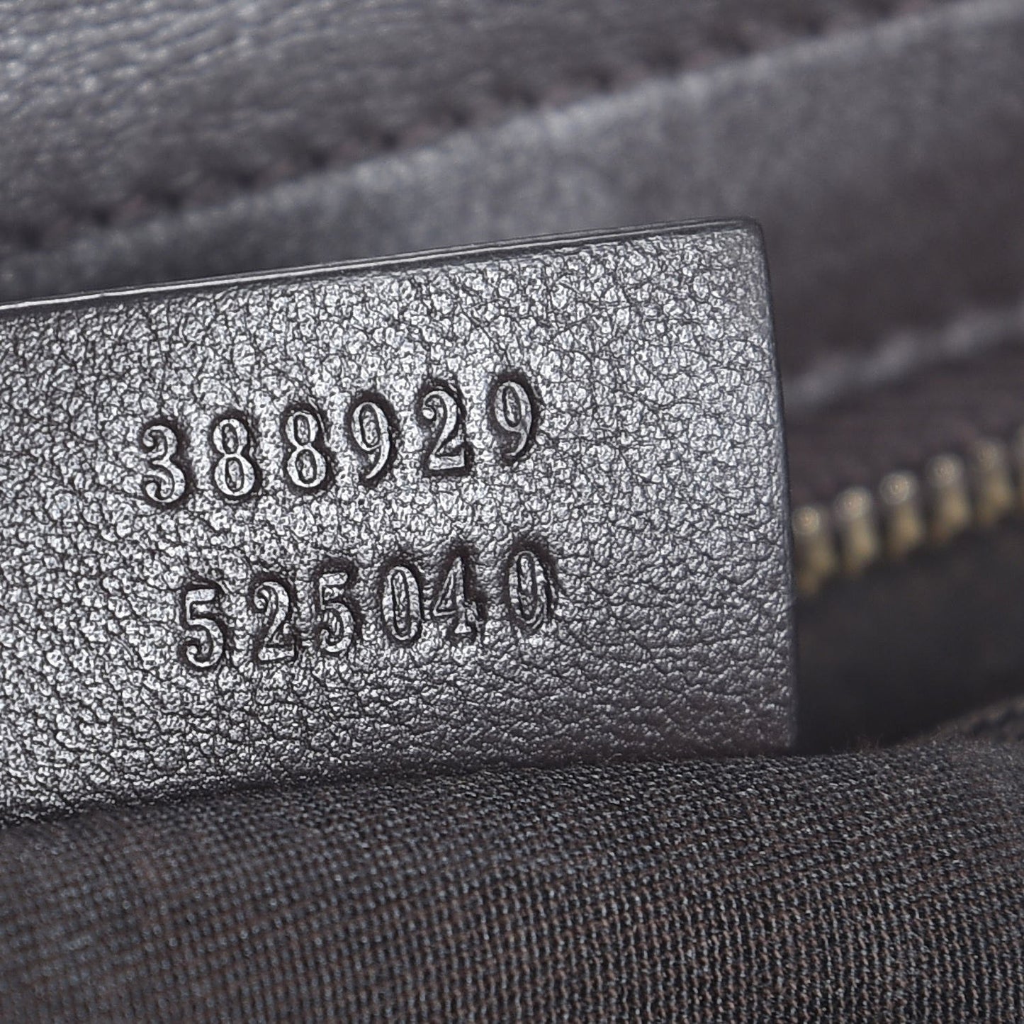 GG Supreme Monogram Medium Joy Tote Dark Brown