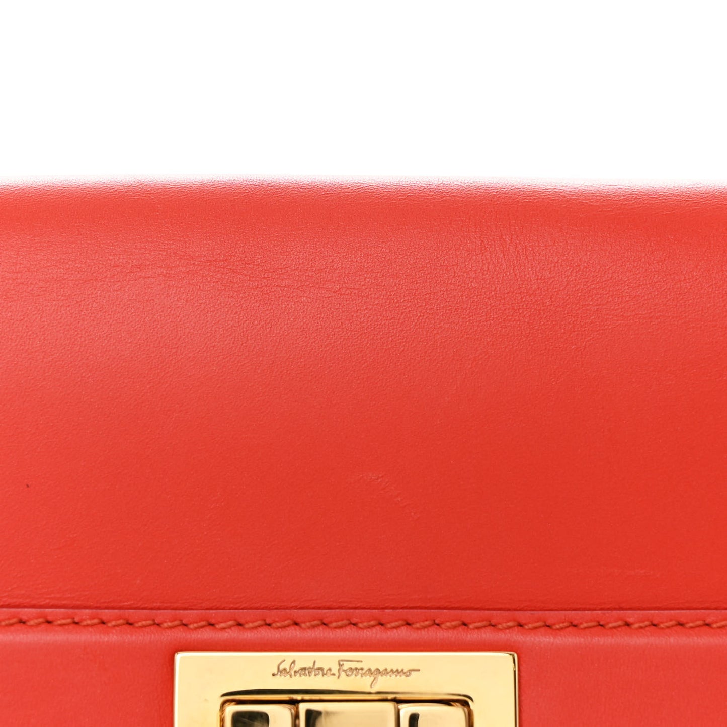 Calfskin Abbey Crossbody Shoulder Bag Red Multicolor
