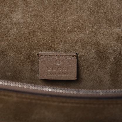 Gucci GG Supreme Monogram Lightning Embroidered Medium Dionysus Shoulder Bag Beige 6 of 9