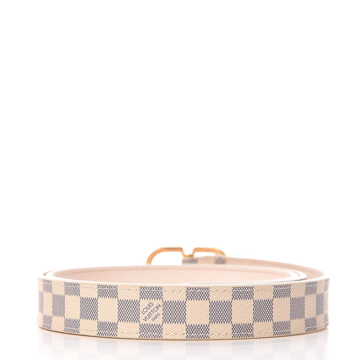 Damier Azur 25mm Belt 90 36