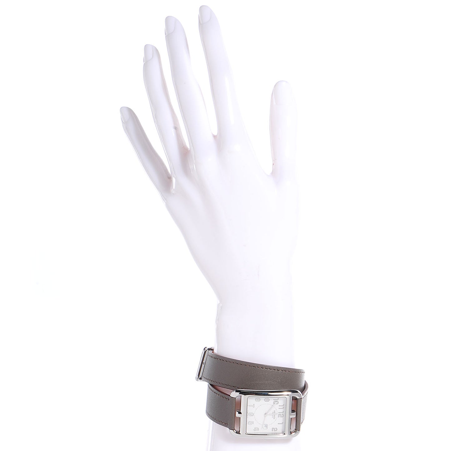 Stainless Steel Swift 29mm Cape Cod Double Tour Quartz Watch Etoupe