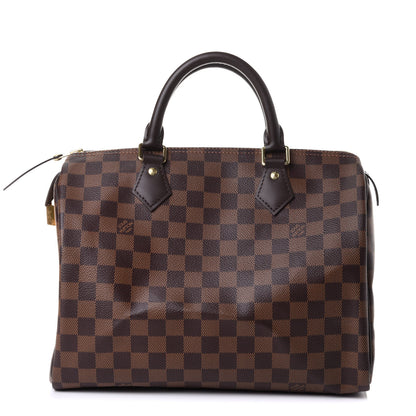 Louis Vuitton Damier Ebene Speedy 30 1 of 10