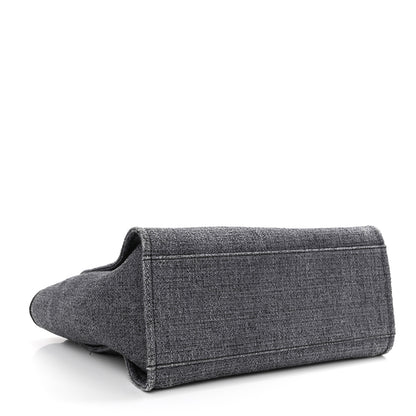 Chanel Lurex Boucle Medium Deauville Tote Black 6 of 17