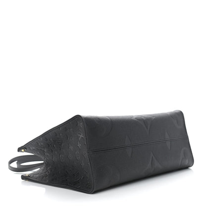 Louis Vuitton Empreinte Monogram Giant Onthego MM Black 4 of 8