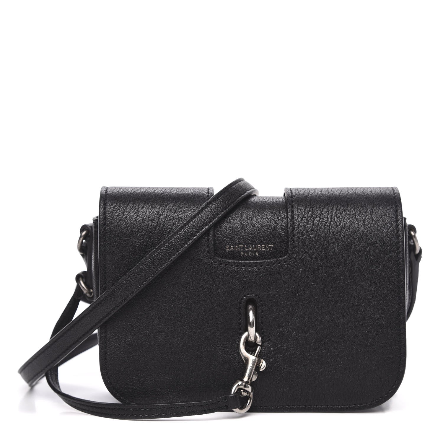 Saint Laurent Lambskin Toy Charlotte Messenger Bag Black 1 of 10