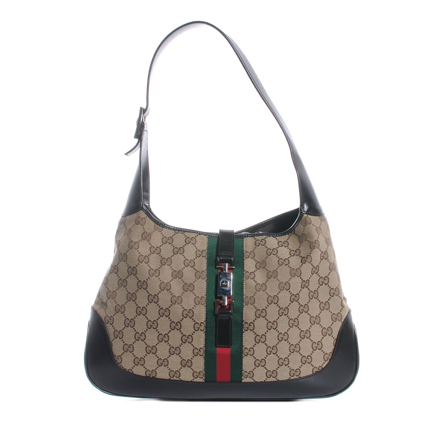 Monogram Web Jackie O Hobo