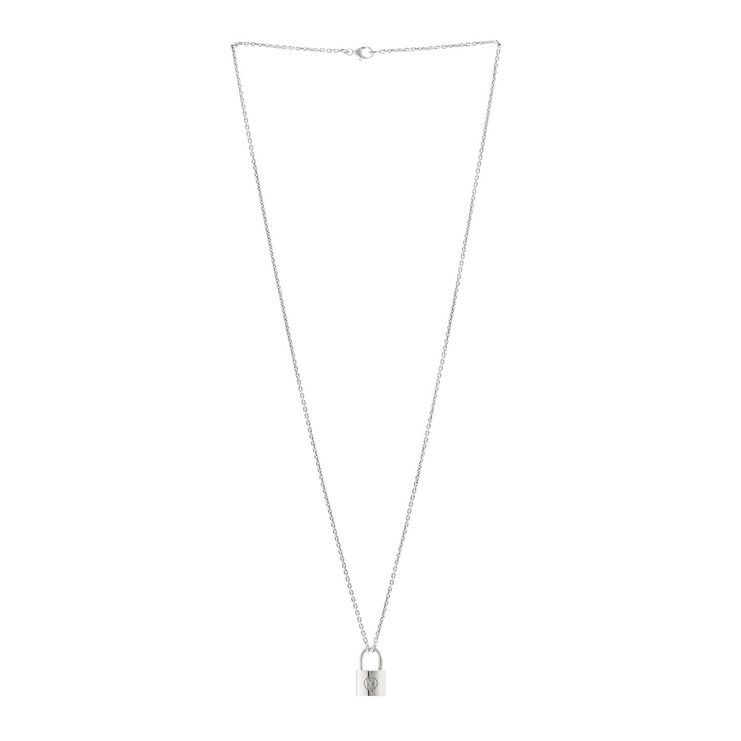 Sterling Silver Lockit Necklace
