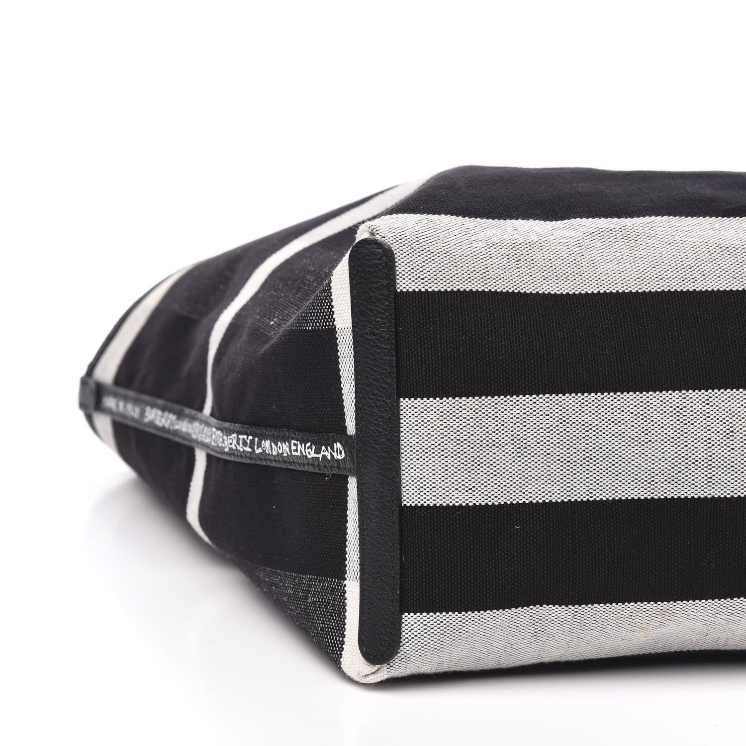Burberry Coated Canvas Mega Check Sketchbook Medium Reversible Doodle Tote Black 13 of 14