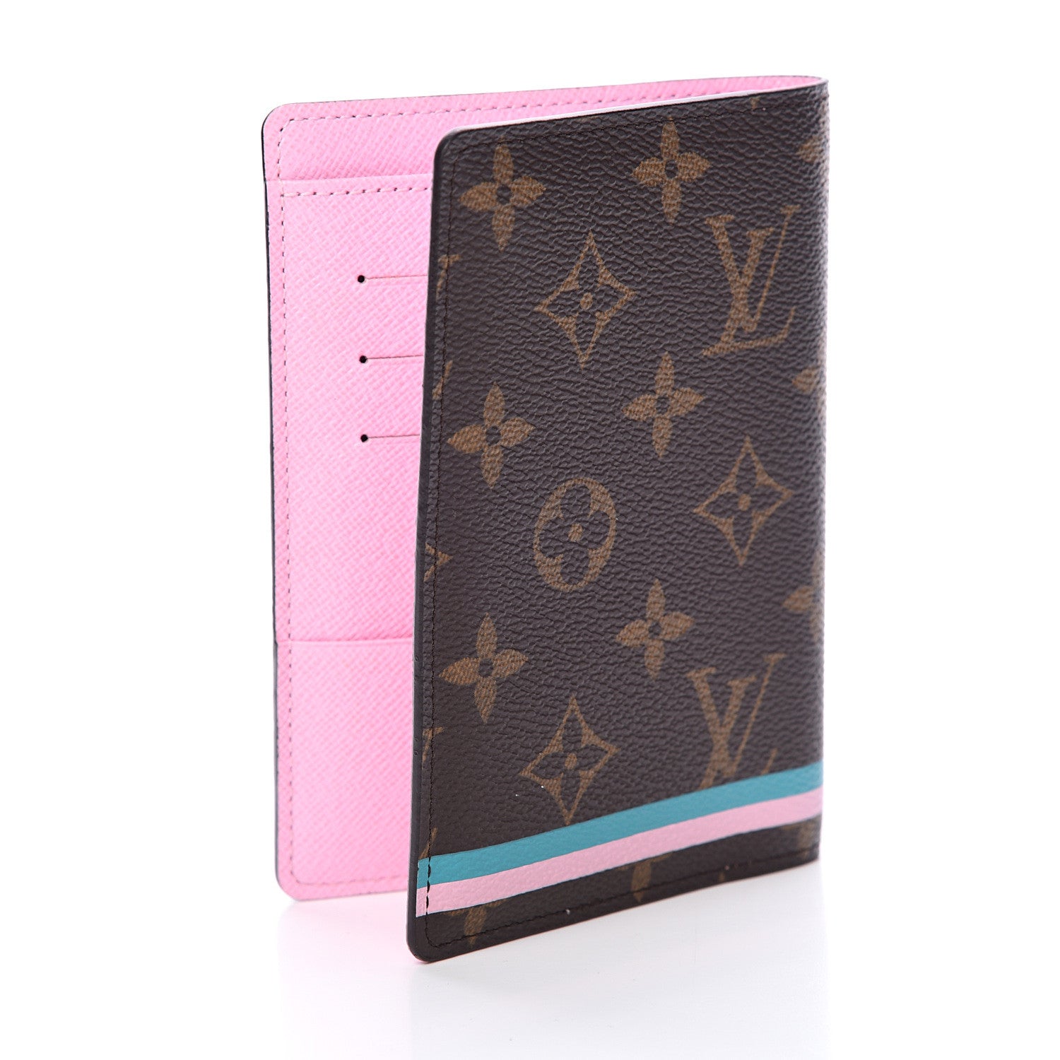 Louis Vuitton Monogram 2016 Christmas Animation Passport Cover Rose Ballerine 2 of 8