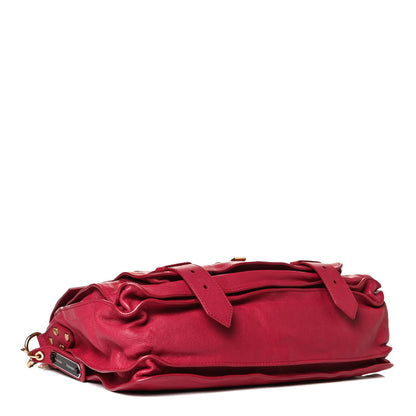 Proenza Schouler Lambskin Medium PS1 Satchel Raspberry 4 of 14