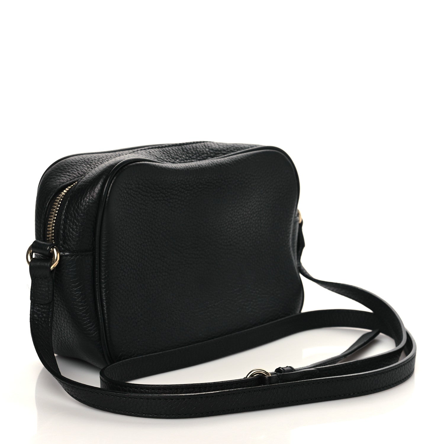 Gucci Pebbled Calfskin Small Soho Disco Bag Black 3 of 10