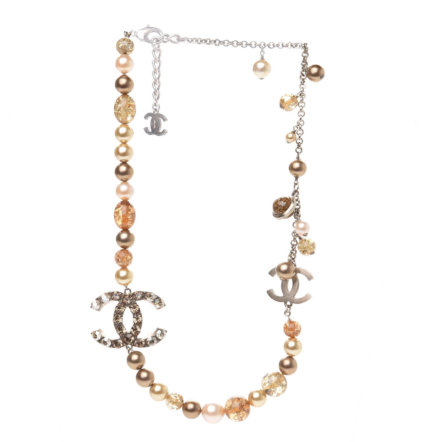 Chanel Pearl CC Short Necklace 2 of 3