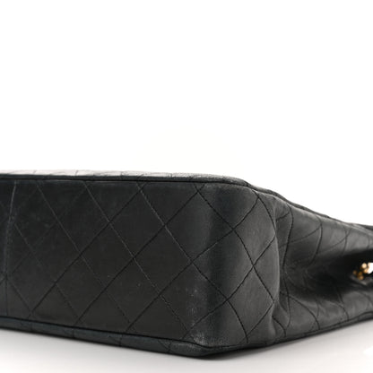 Chanel Lambskin Quilted Single Flap Black 9 of 12