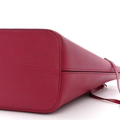 Louis Vuitton Epi Neverfull MM Fuchsia 12 of 15
