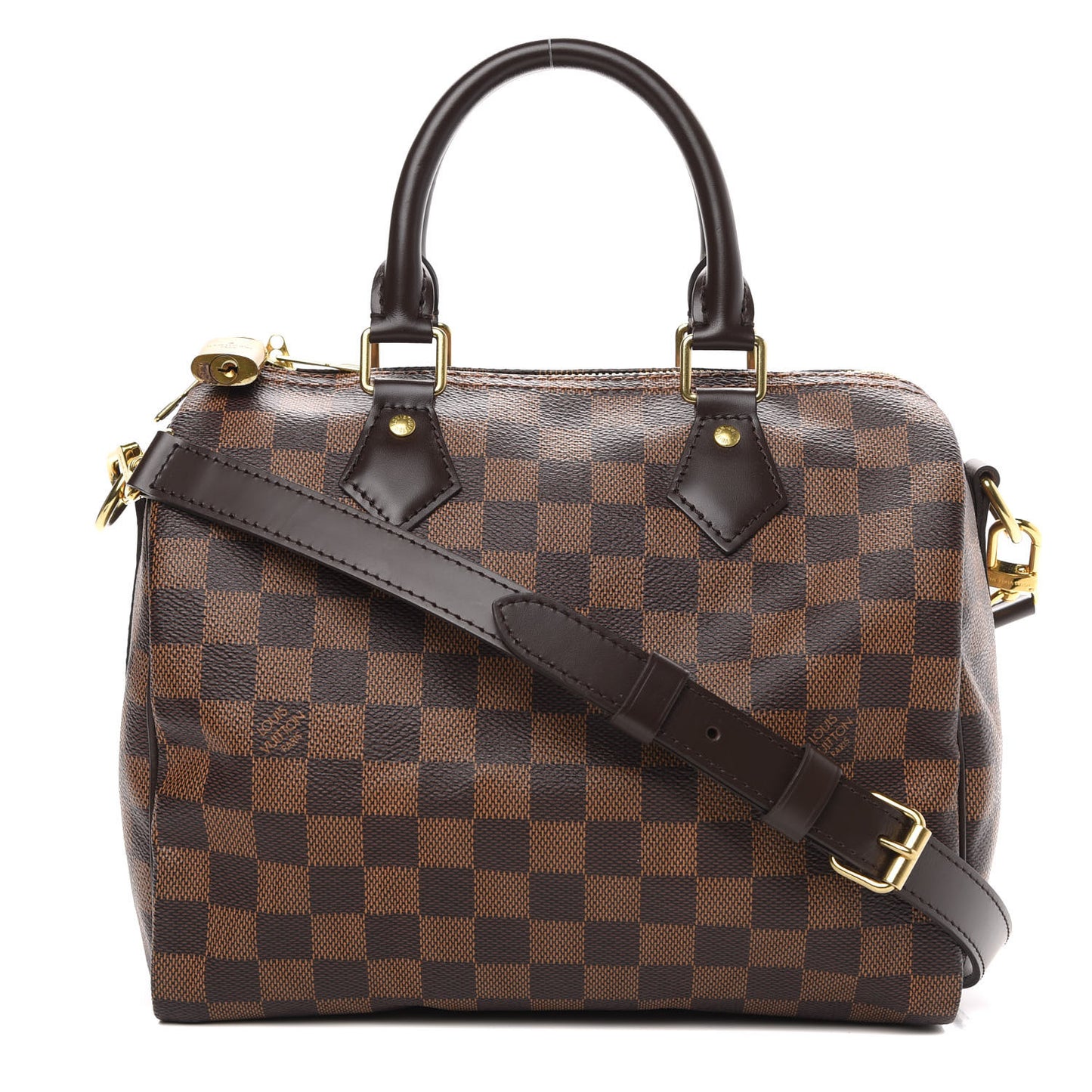 Damier Ebene Speedy Bandouliere 25