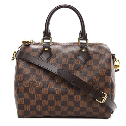 Louis Vuitton Damier Ebene Speedy Bandouliere 25 1 of 11