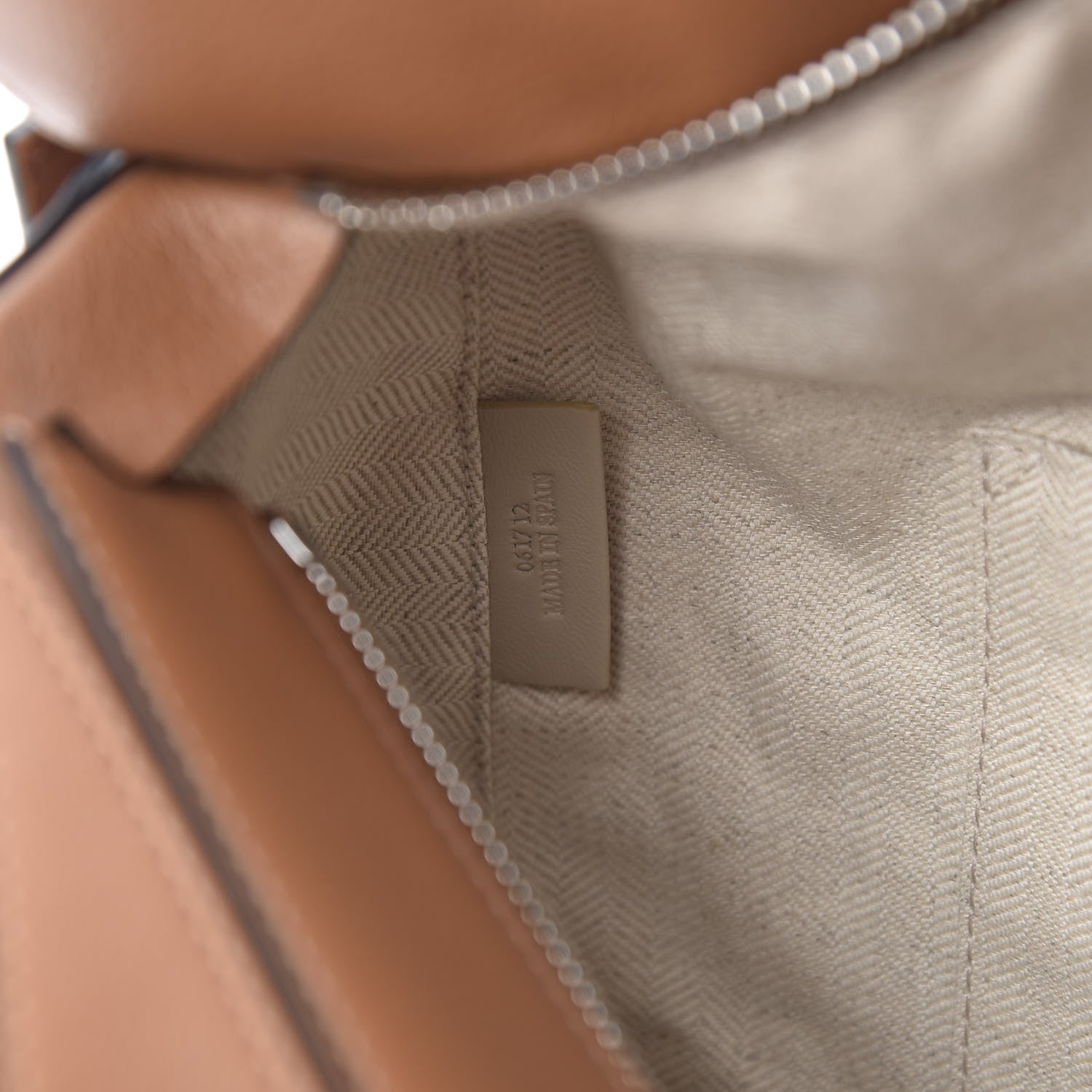 Loewe Calfskin Medium Puzzle Bag Tan 8 of 11