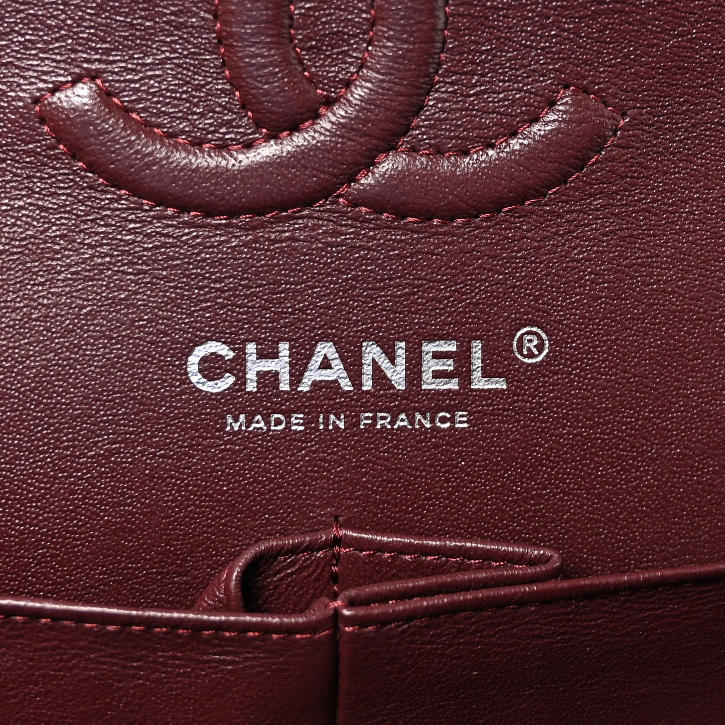 Lambskin Quilted Small Double Flap Black