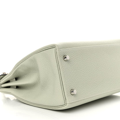 Hermes Togo Kelly Retourne 28 Gris Neve 9 of 11