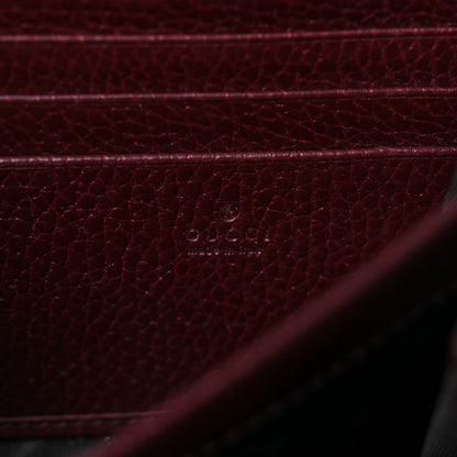 Gucci Dollar Calfskin Crystal Mini Dionysus Chain Wallet Vintage Bordeaux 6 of 15