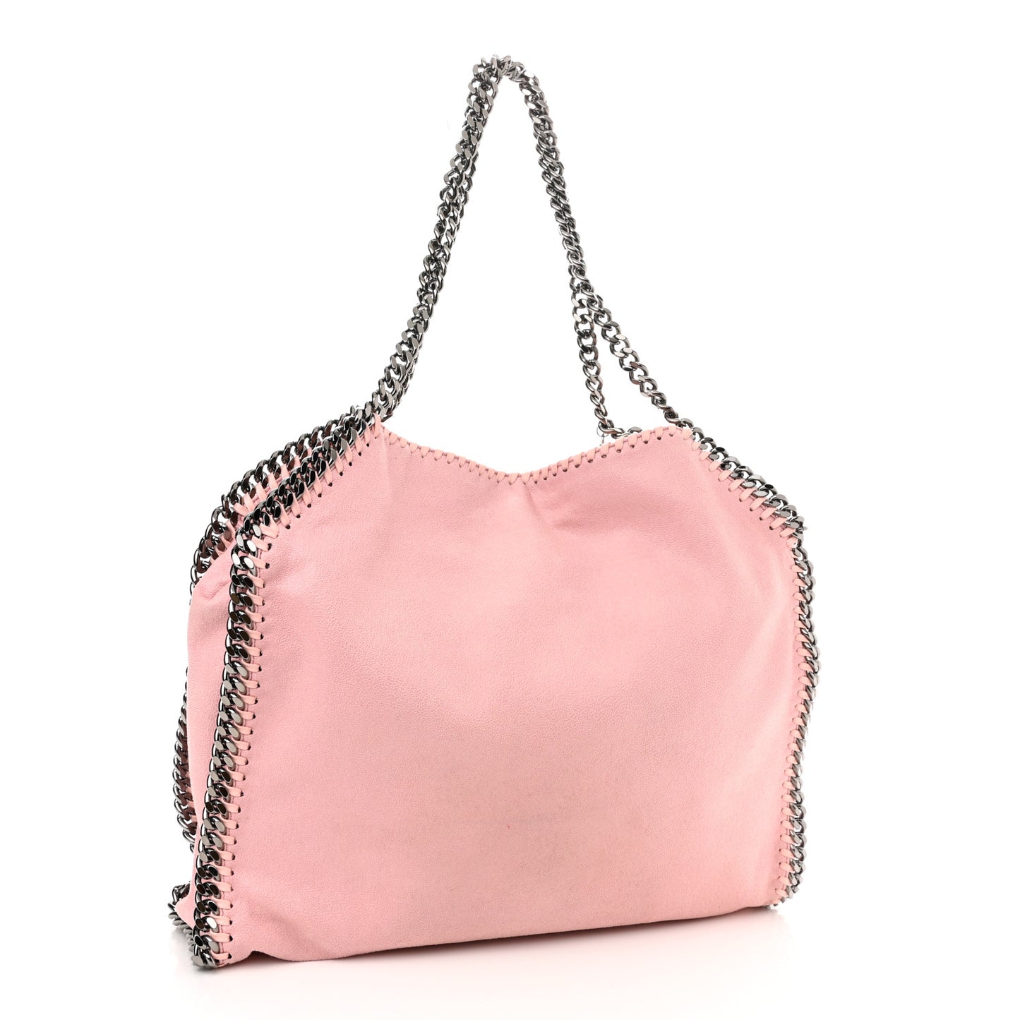 Shaggy Deer Small Falabella Tote Pink