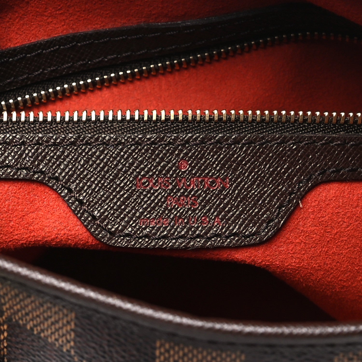 Louis Vuitton Damier Ebene Marais Bucket 23 6 of 10