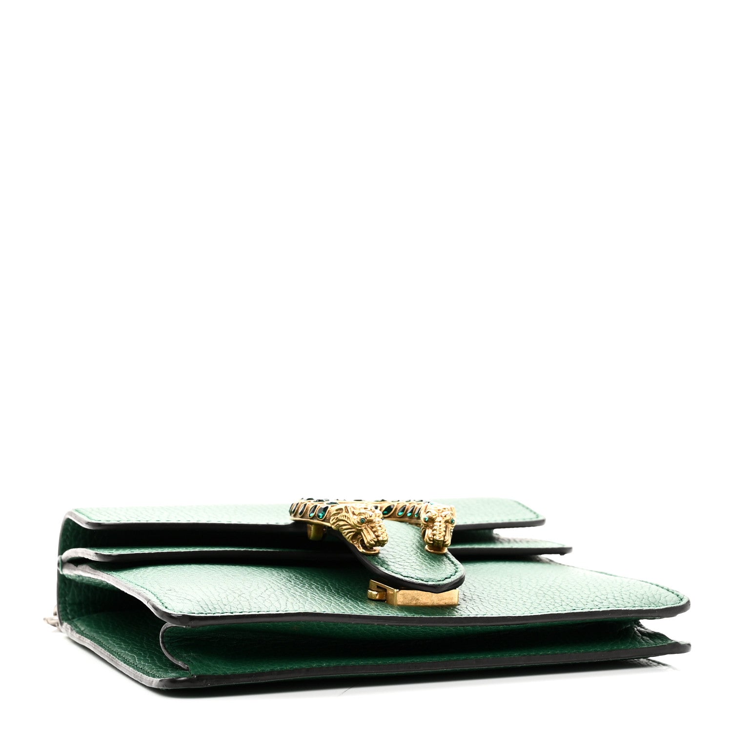 Gucci Calfskin Mini Dionysus Shoulder Bag Emerald 1842795