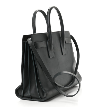 Saint Laurent Calfskin Small Classic Sac De Jour Petrol 2 of 12