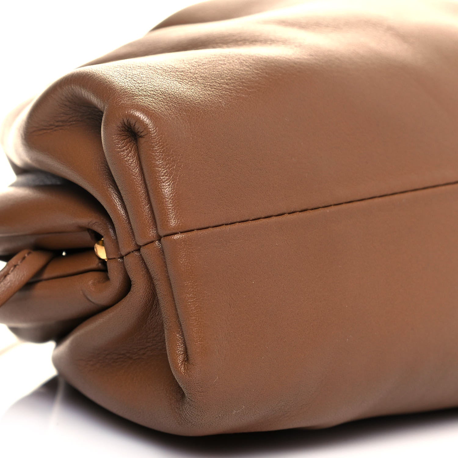Bottega Veneta Butter Calfskin The Mini Pouch Camel 8 of 9