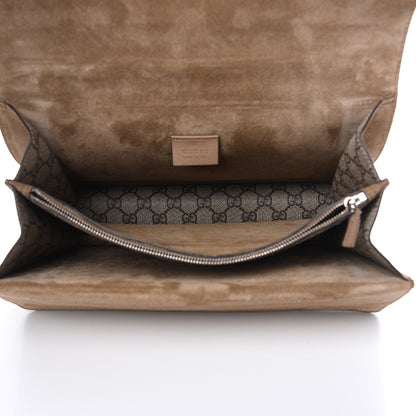 Gucci GG Supreme Monogram Medium Dionysus Shoulder Bag Taupe 5 of 10