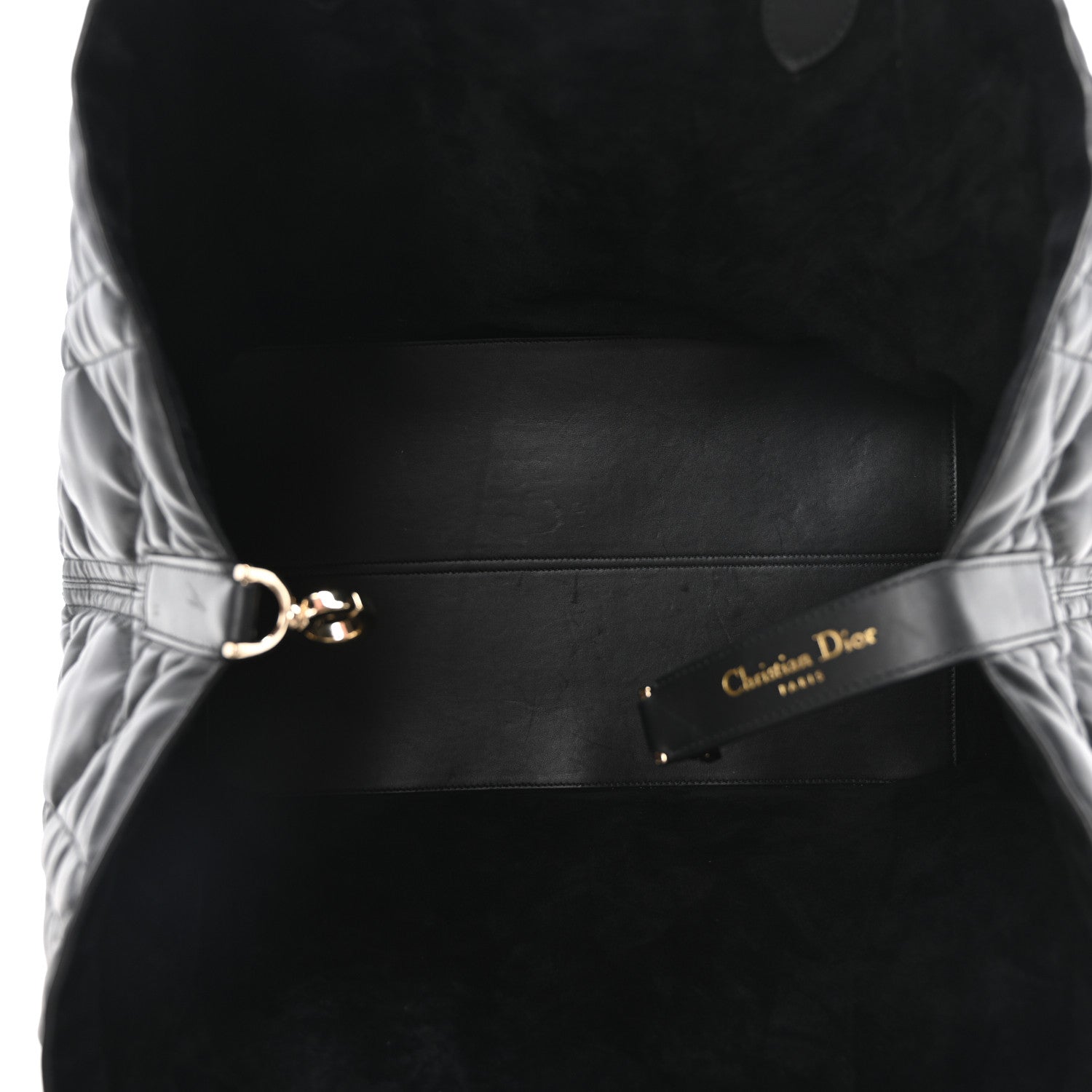Christian Dior Calfskin Macrocannage Large Toujours Black 5 of 10